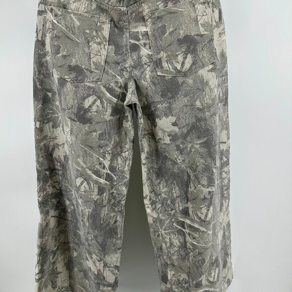 NWT Refrain Los Angeles Printed Wide Leg Jeans | Luxe Denim | Size 11/30 - Picture 2 of 10